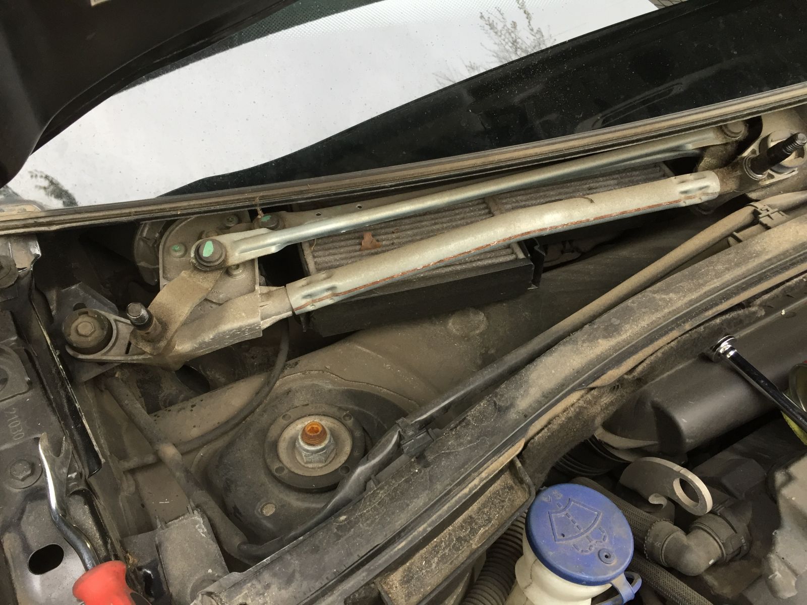 ｃ３ワイパーモーター交換作業